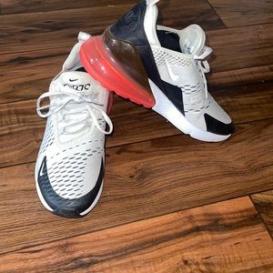 Nike Women's Air Max 270 Sneakers - White, Black, and Pink